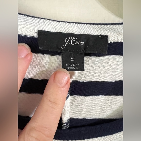 J. Crew Stripe Knit Maxi Dress Nautical S - Picture 8 of 11